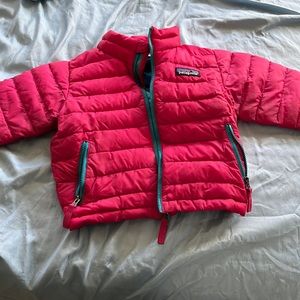 Patagonia Puffer Down Jacket Pink Toddler 12-18m